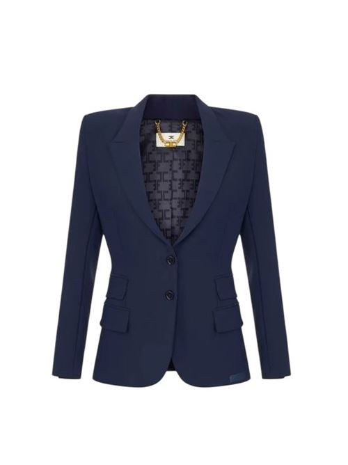 Giacca monopetto Elisabetta Franchi  ELISABETTA FRANCHI | GI25666E2.H88